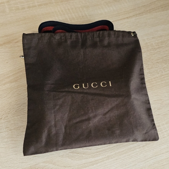 Authentic GUCCI Monogram GG Navy Blue Waist Bag or Crossbody - Picture 15 of 15